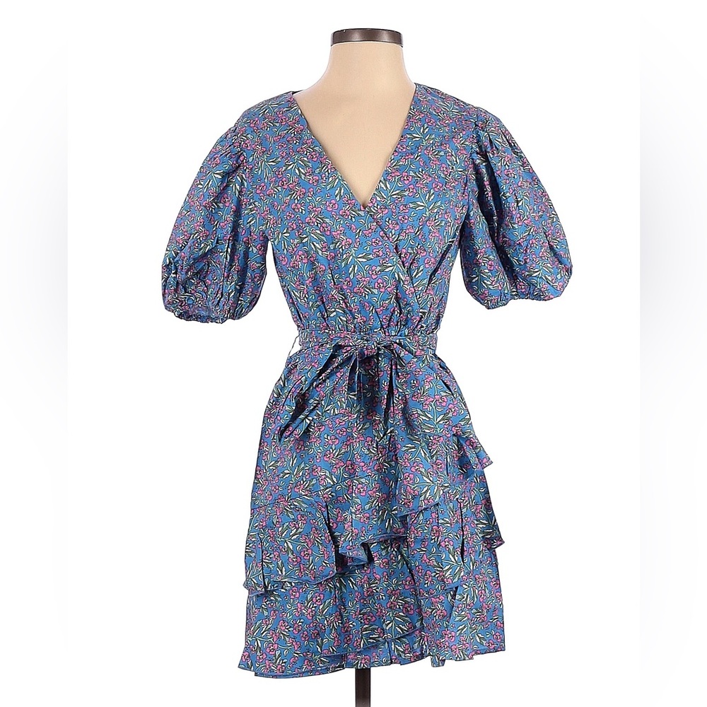 Blue Floral Dress